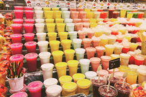 Bustling Food Market